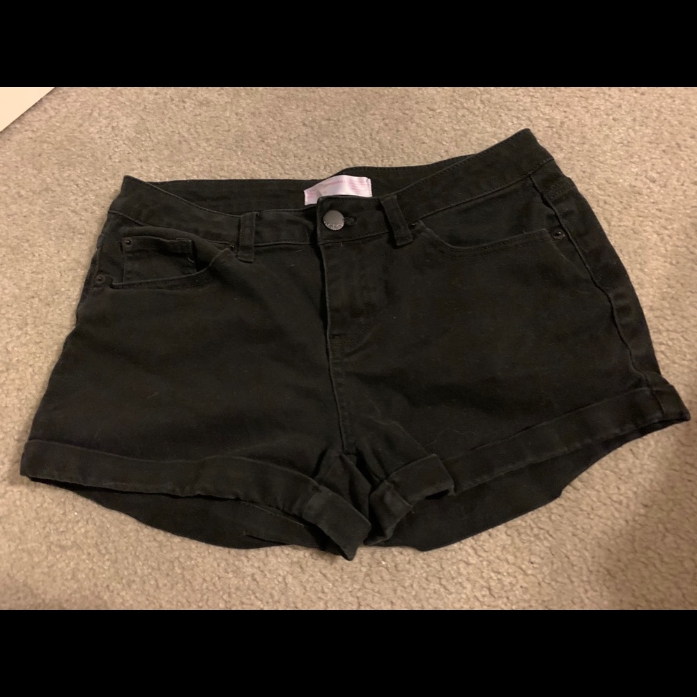 Black Jean Shorts (NoBo)